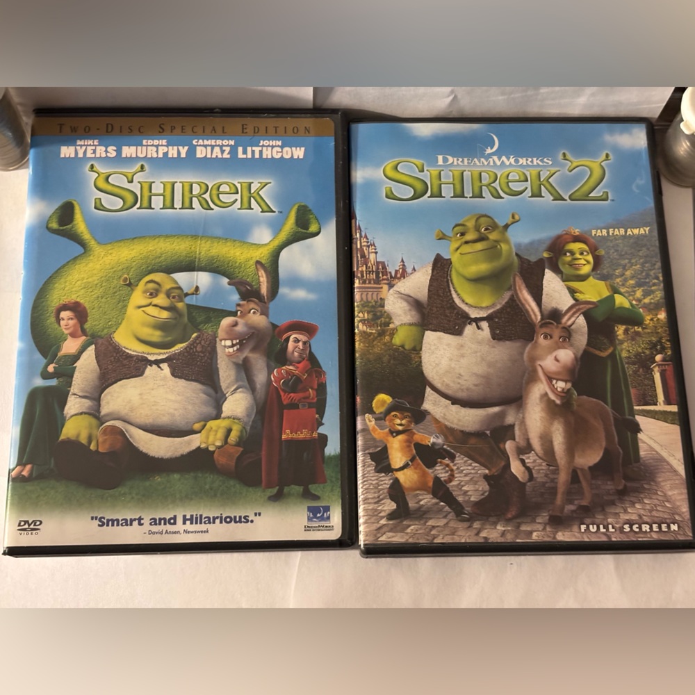 Dreamworks Shrek & Shrek 2 DVD Collection